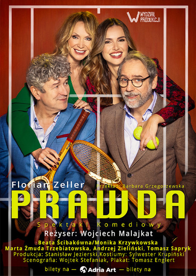 Plakat wydarzenia:  Spektakl Prawda